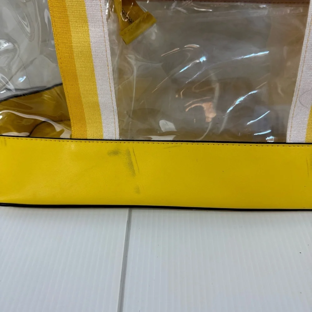 81. Transparent Yellow Tote Bag